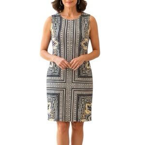 J. McLaughlin Sophia Dress Bursa Paisley Print  Size Small